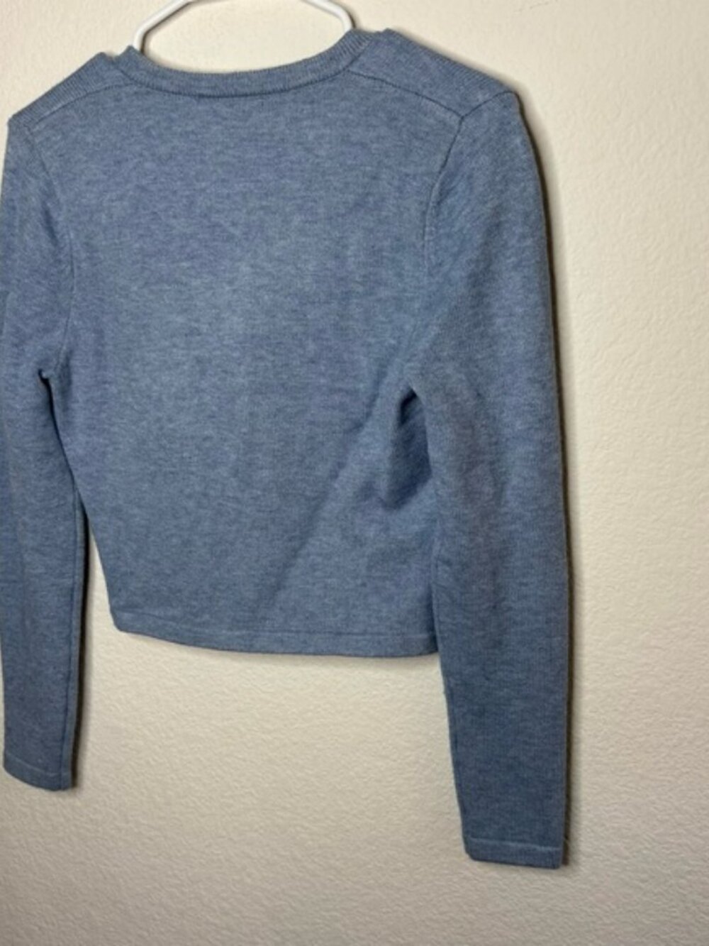 Light Blue Button Cardigan - Picture 5 of 7
